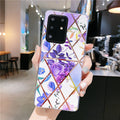 Commerce extérieur Electroplating Splicing Téléphone mobile Shell Silicone Soft Shell