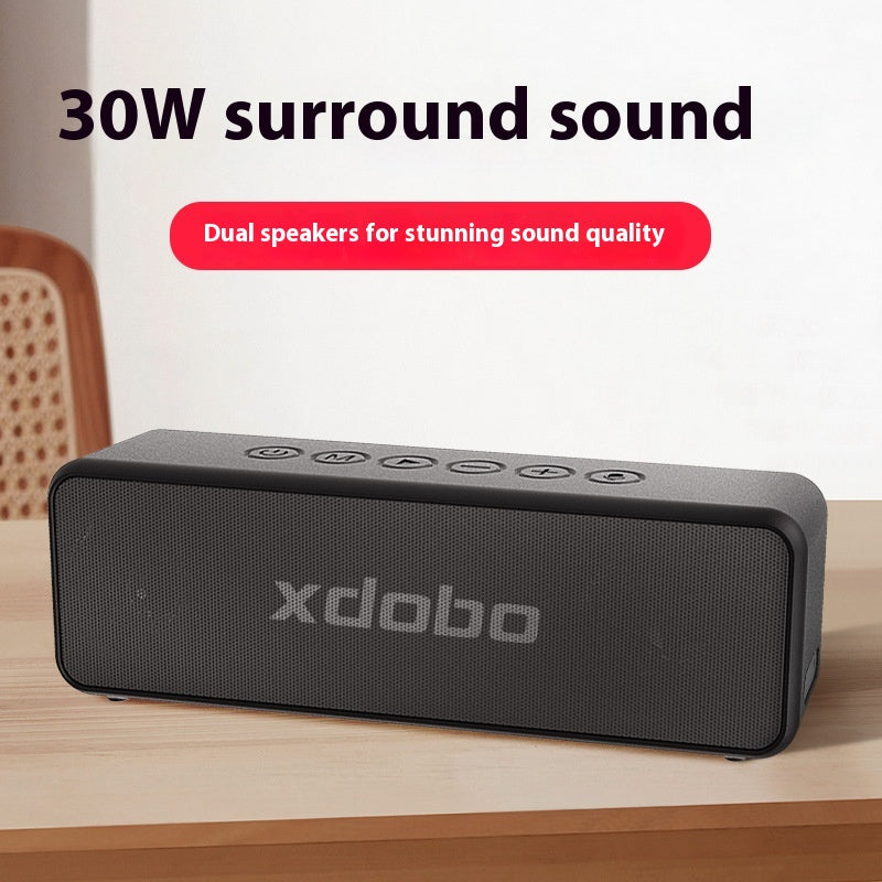Haut-parleur Bluetooth Portable Outdoor Waterproof Bluetooth 50 Subwoofer