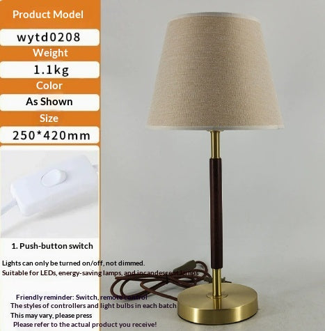 Luminaire de chevet Luminaire de nuit haut de gamme Lampe Ambient de style vintage