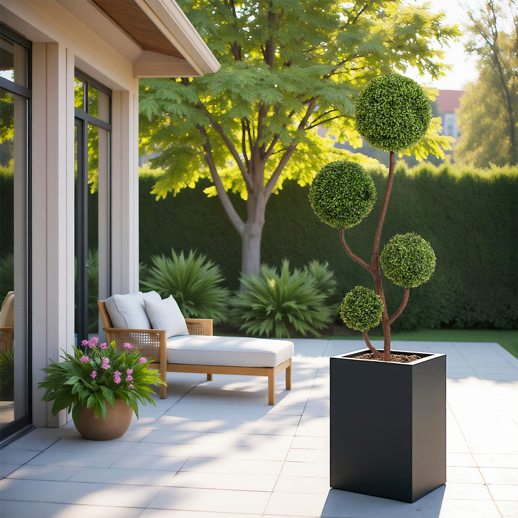Arbre topiaire artificiel en buis