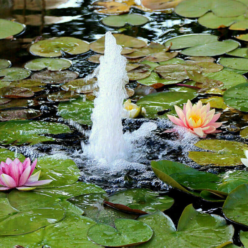 Panneau solaire Caractéristiques de l'eau Jardin Piscine Pond Poisson Fontaine de l'aquarium