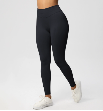 Pantalon à trois pans de couleur solide, liftant les fesses à l'échelle basse