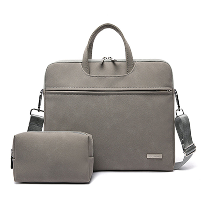 PU Leather Women Portable Bag Satchel Satchel for Macbook Air 13.3 14 15.6