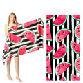 Serviette rectangulaire à séchage rapide à double face
