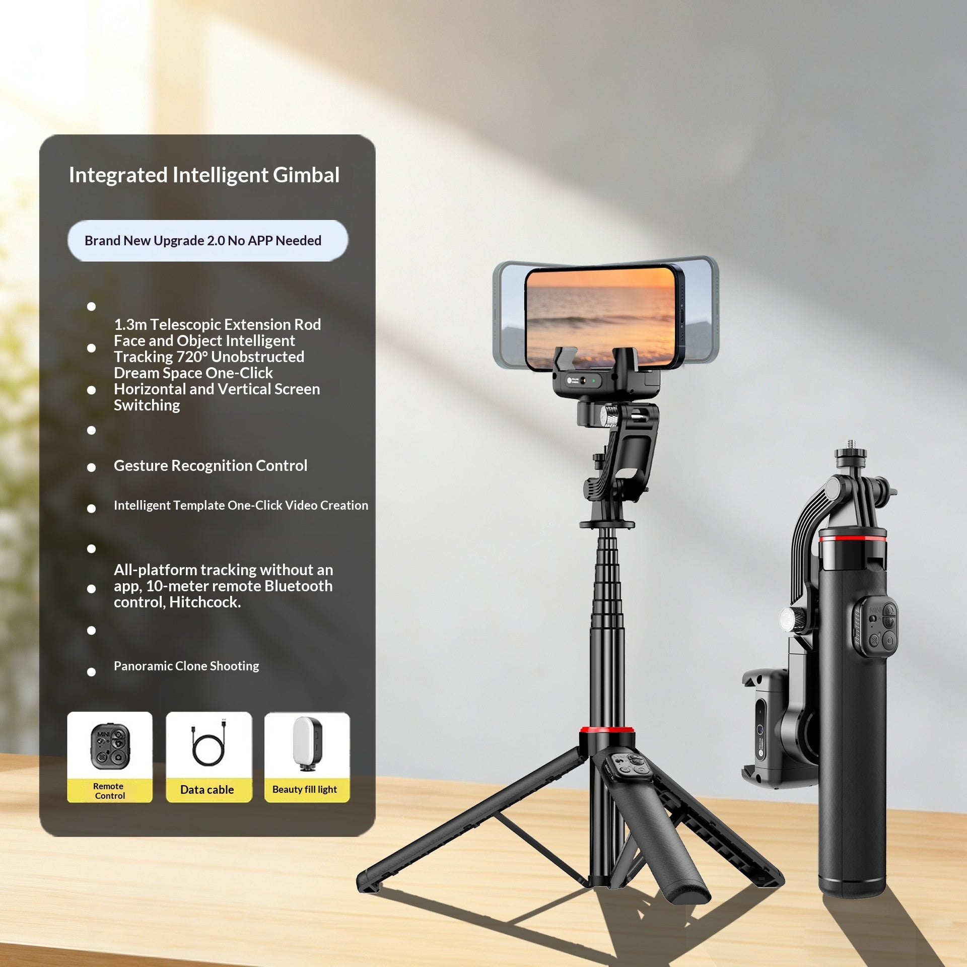 Smart Facial Tracking Smartphone Gimbal Stabilizer