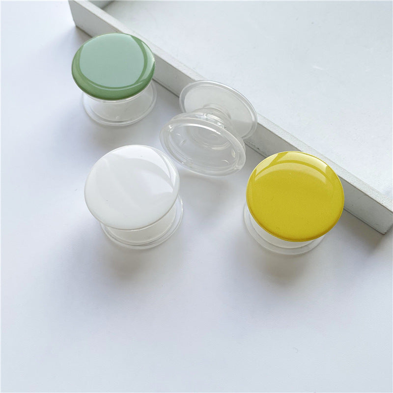 Solid Couleur transparent Epoxy Airbag Bracket Creative Lazy