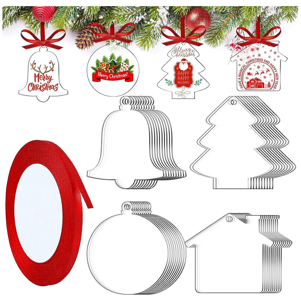 Ornement suspendu de Noël acrylique