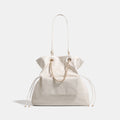Sac à dos en cuir craqué à l'huile pour femmes