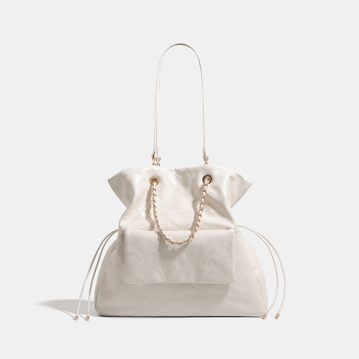 Sac à dos en cuir craqué à l'huile pour femmes