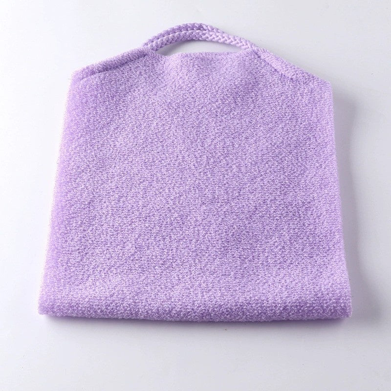Serviette de bain avec cordon de traction