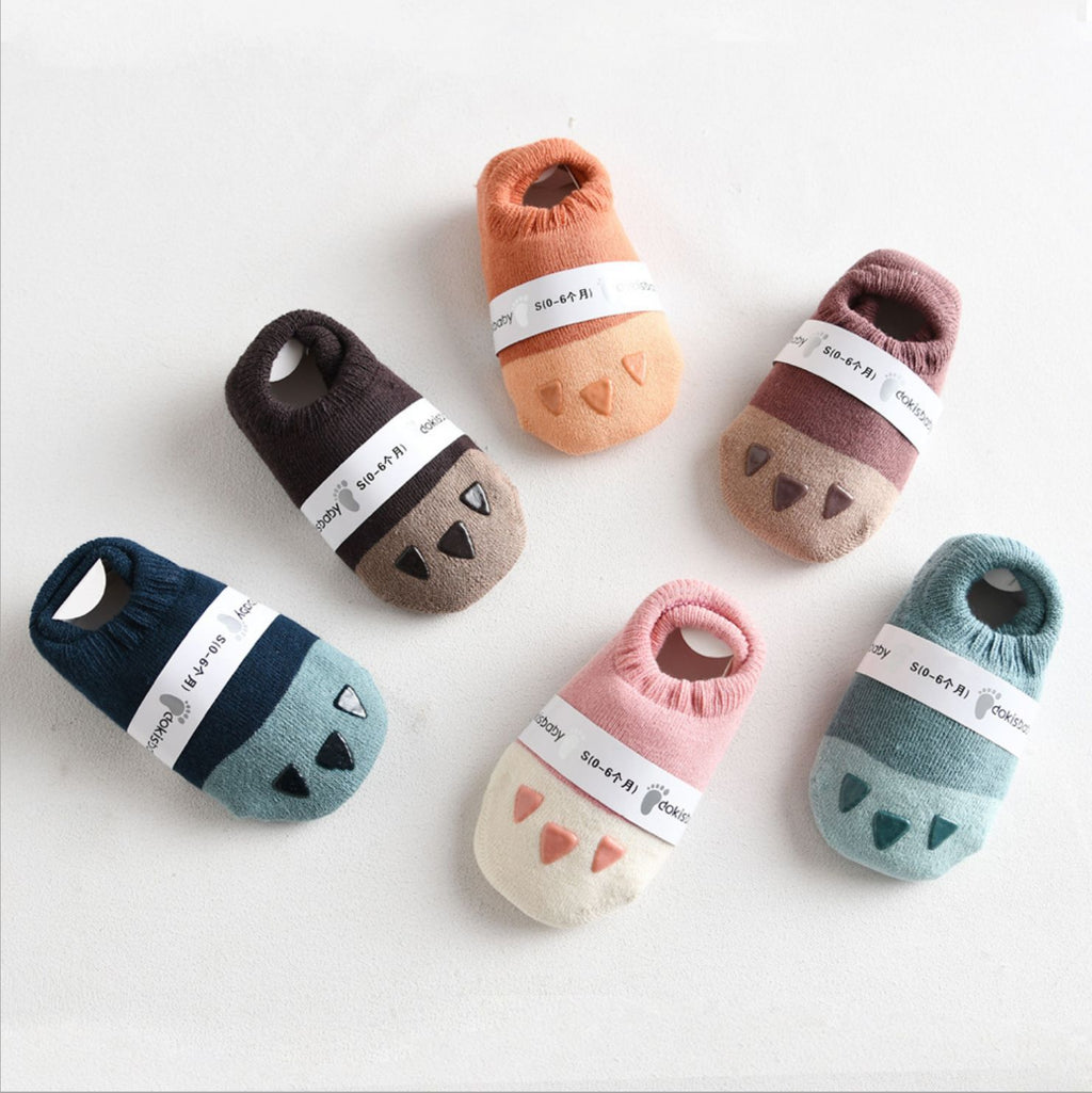 Terry-loop Hosiery chaussette de pied pour enfants Mignon de dessin animé