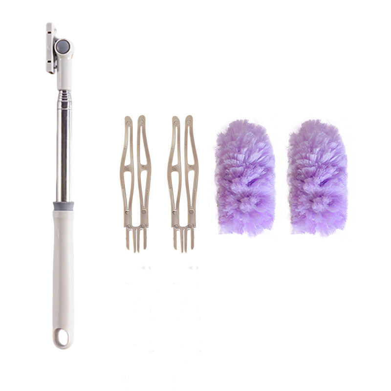 Nettoyant de plafond Duster antistatique extensible de plumes de ménage