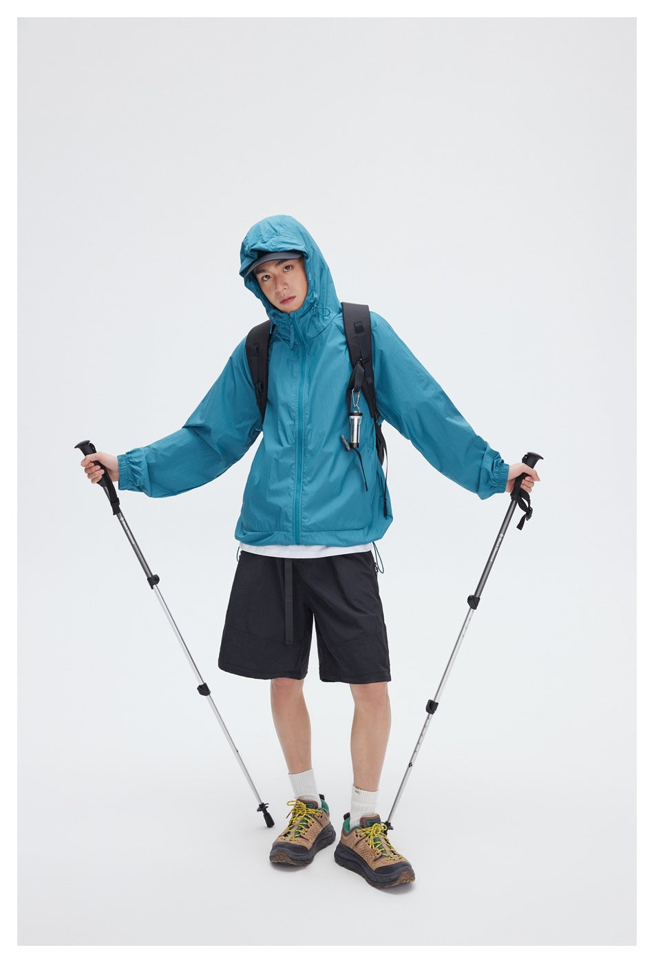 Manteau à capuche pour hommes