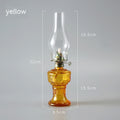 Lampe rétro vintage en verre kérosène