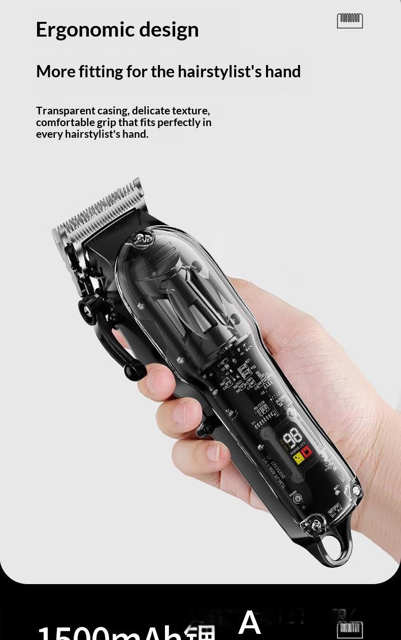 Clipper animal de haute puissance avec Shell transparent et affichage numérique
