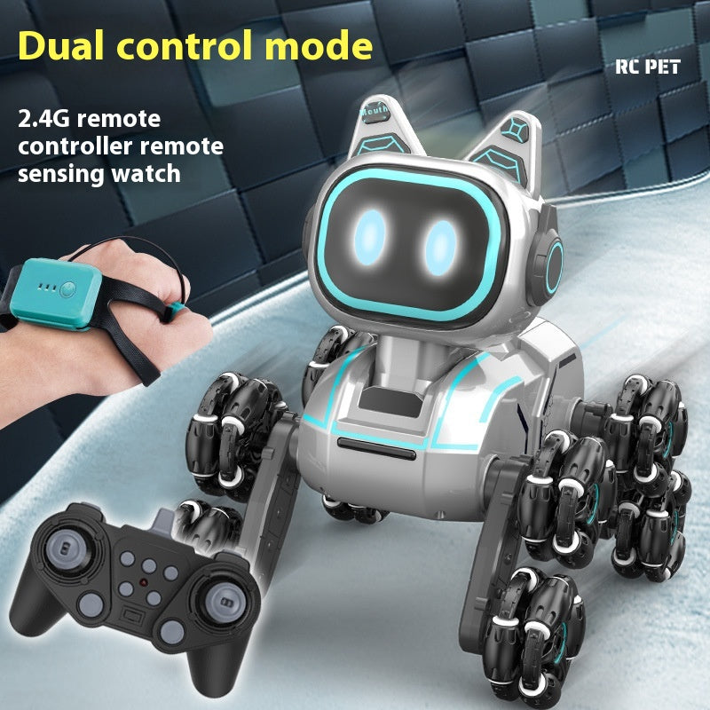 Musique légère Rechargeable Robot Dog Jouets éducatifs Voiture de télécommande pour enfants