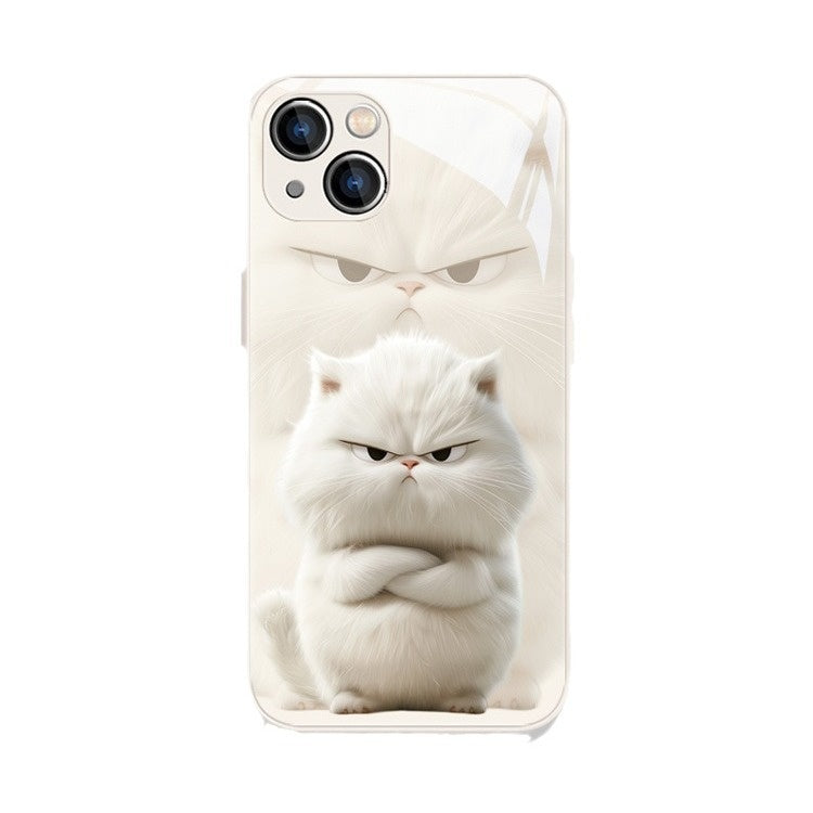 Dossier de téléphone chat Niche amusant et mignon