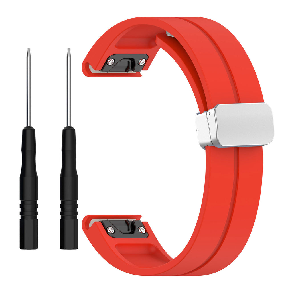 Bracelet en silicone à libération rapide