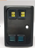 Grande porte de fer de la machine de jeu à pièces unique et double porte de fer à pièces