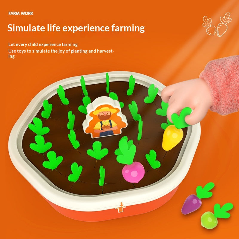 Jeu de tir à la carotte de mémoire Jouet de pratique éducative pour la petite enfance
