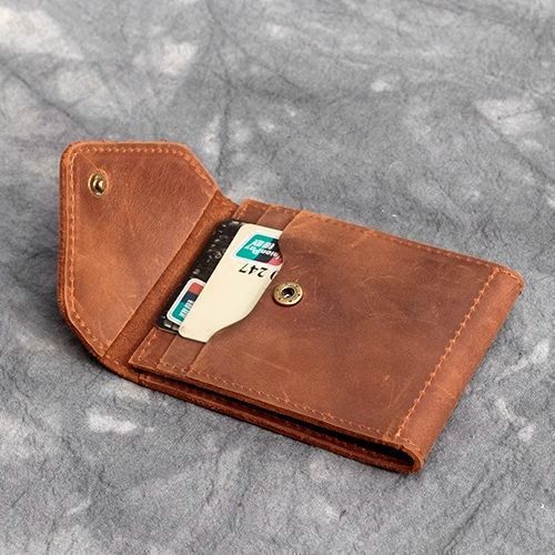 Rétro Hommes Compact Conducteurs Personnalisés Titulaire de licence Minimalist Design
