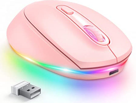 24g Souris sans fil 1600dpi Ergonomic rechargeable
