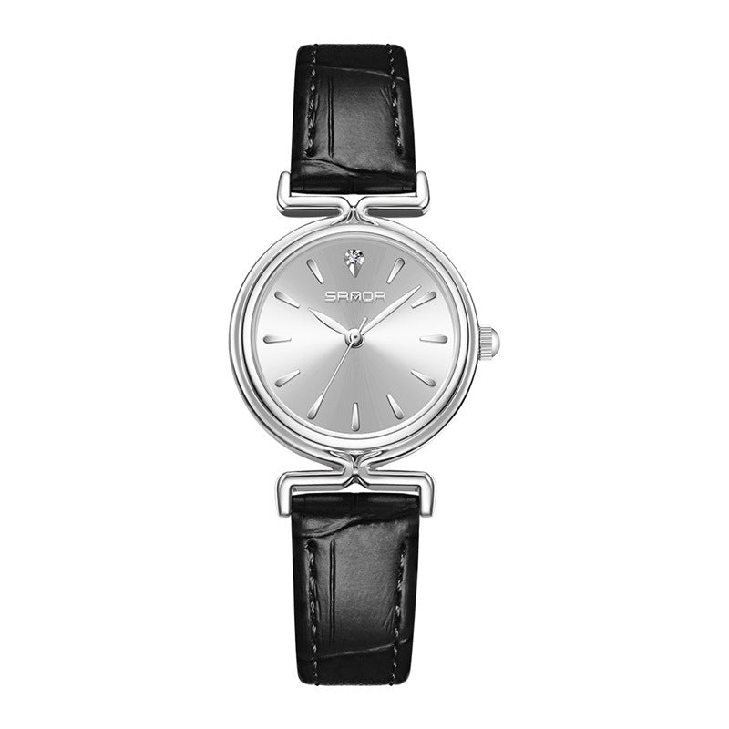 Montre en mailles rétro pour femmes