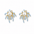 Boucles d'oreilles en perles naturelles