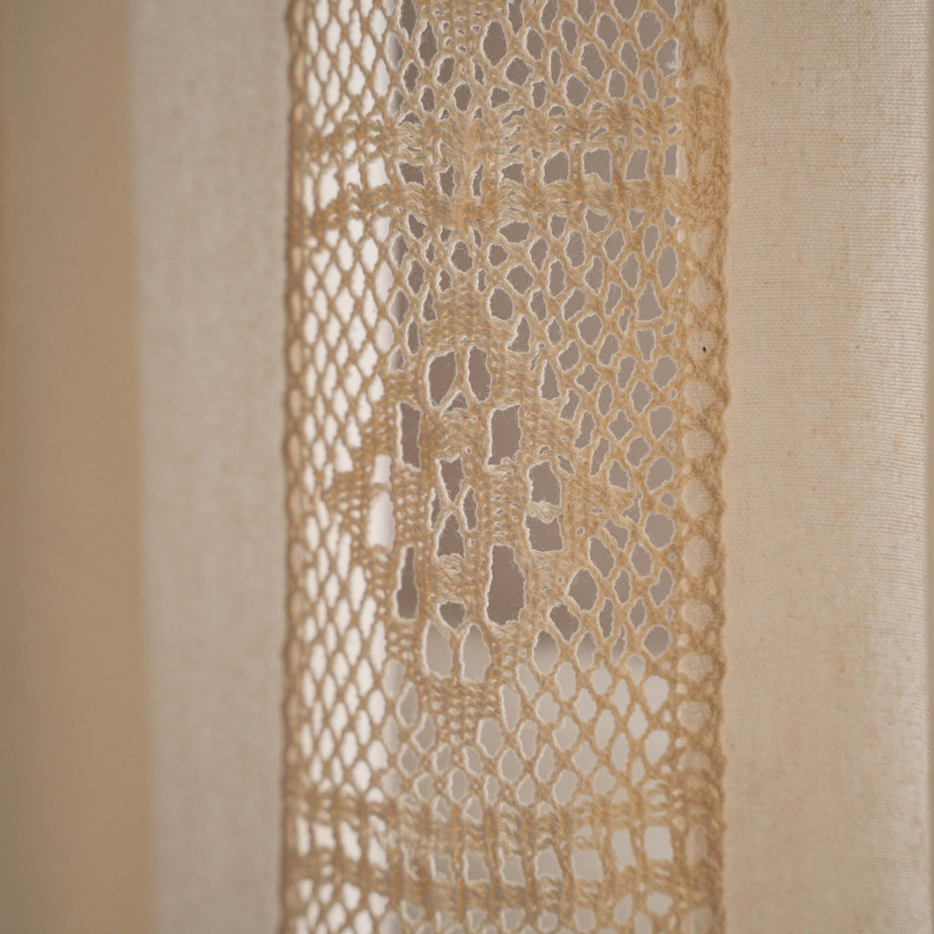 Rideau American Crochet Mesh produit fini