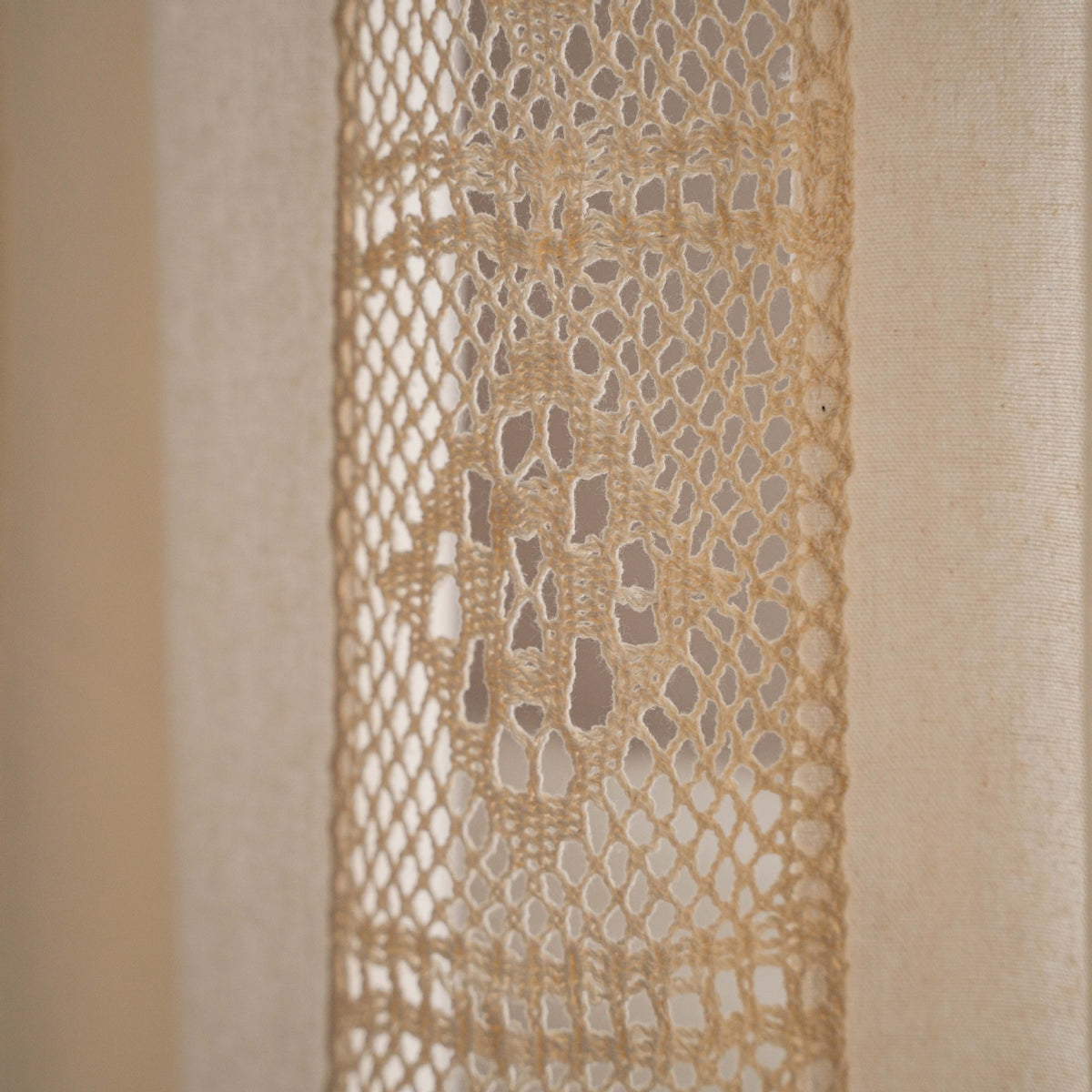 Rideau American Crochet Mesh produit fini