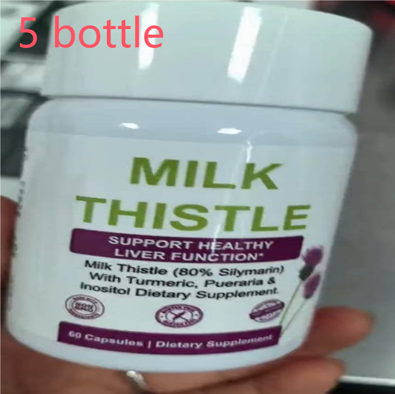 Capsules de chardon de lait avec extrait de Waterwort