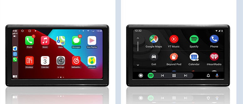 Portable IPS Car Smart Screen Wireless Projection Carplay Android AUTO