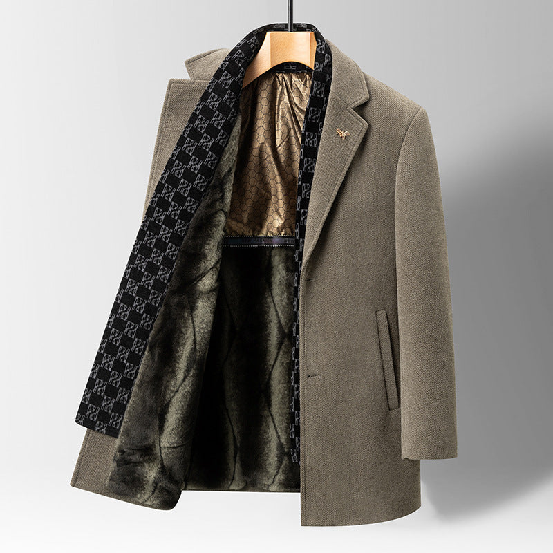 Mine d'or de laine de mode pour hommes