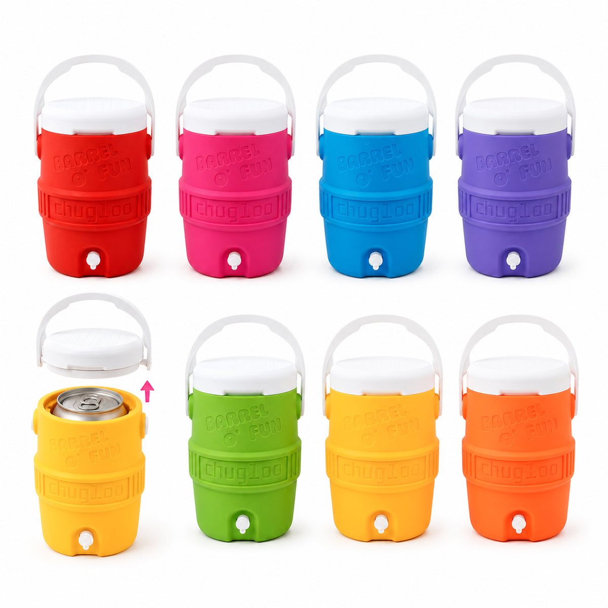 Porte-boissons 3D imprimé coloré