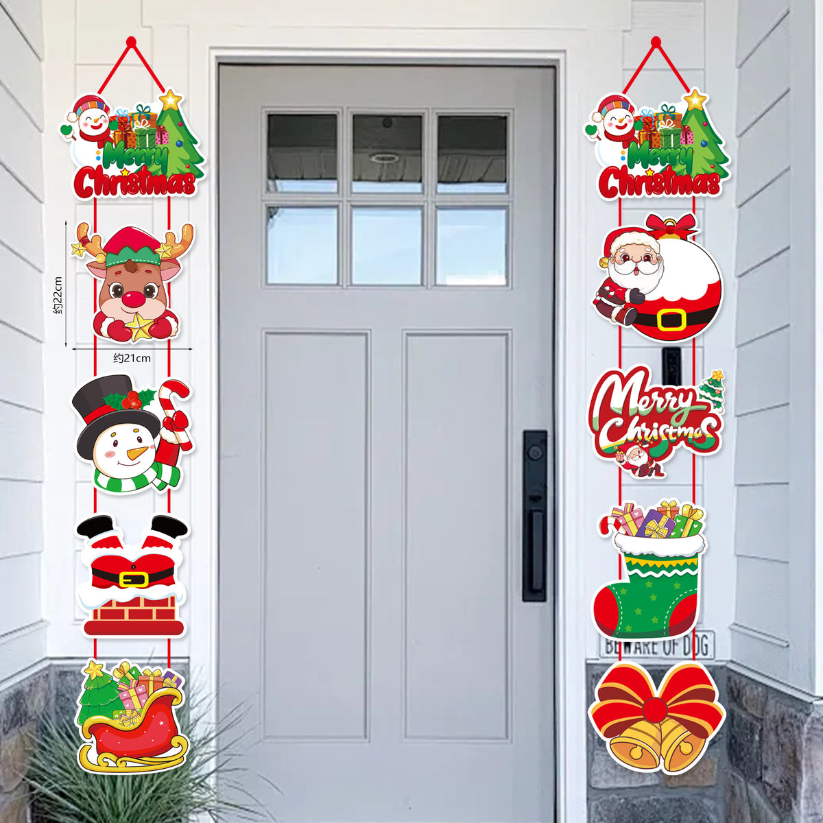 Décorations de Noël porte cintre