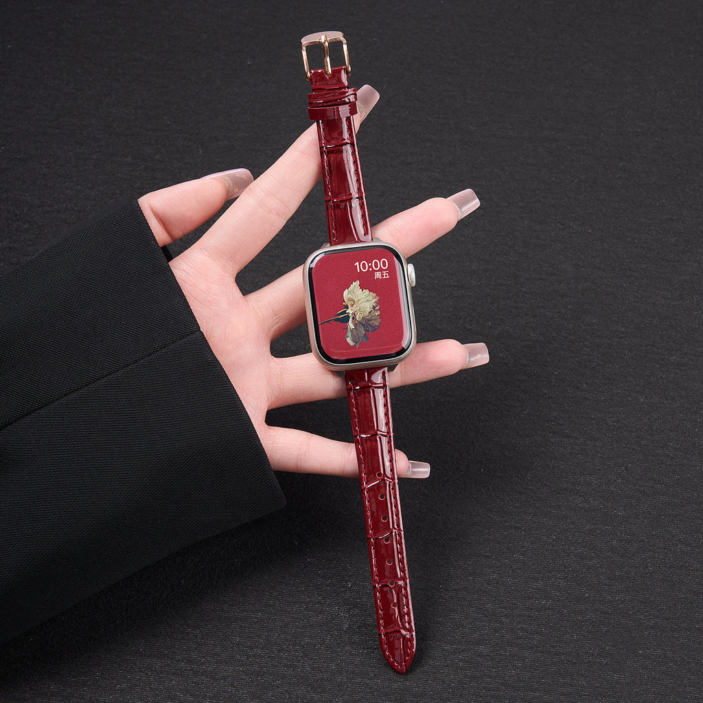 Bracelet de montre modèle perle en bambou-noeud