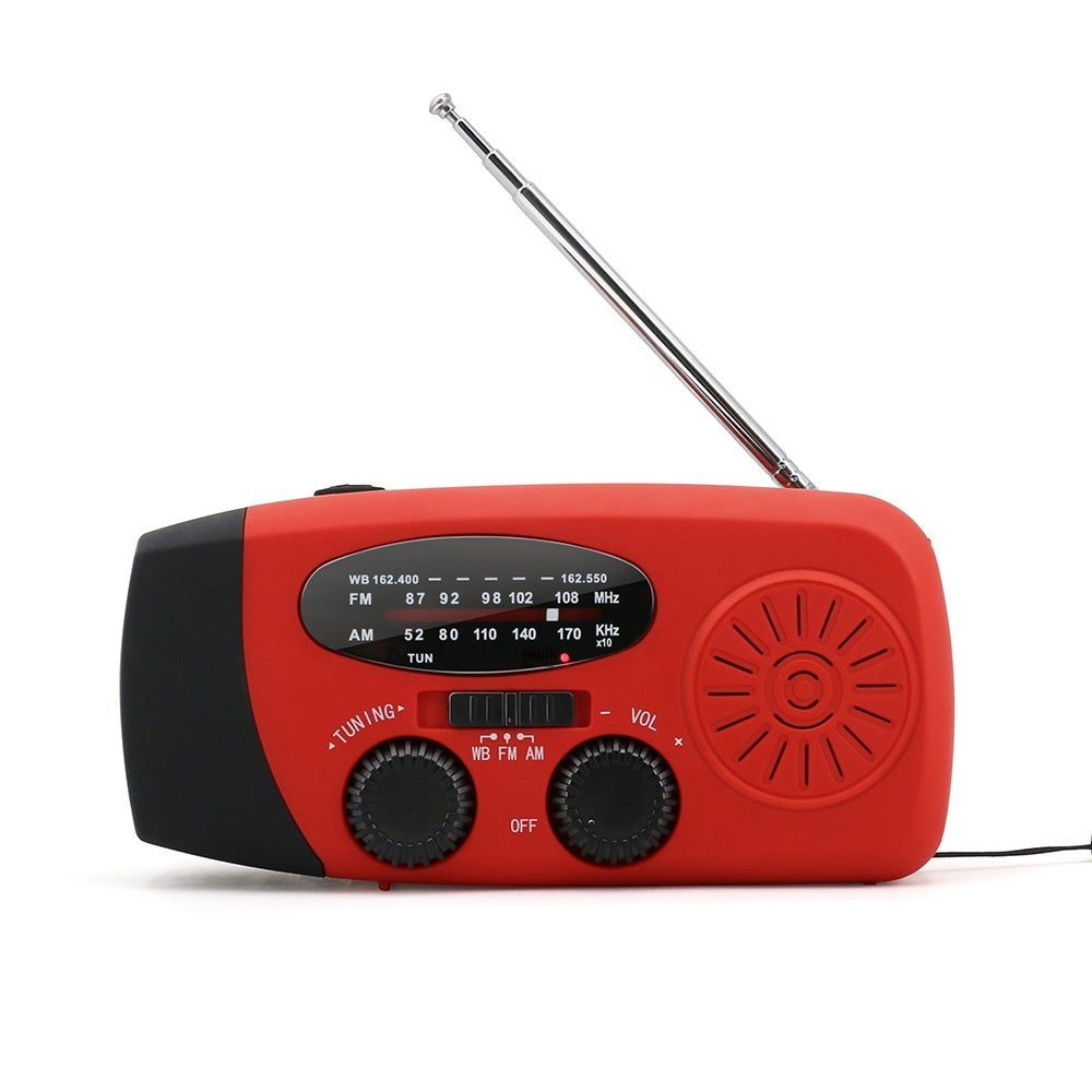 Multifunctional Solar-Powered Portable Emergency Radio