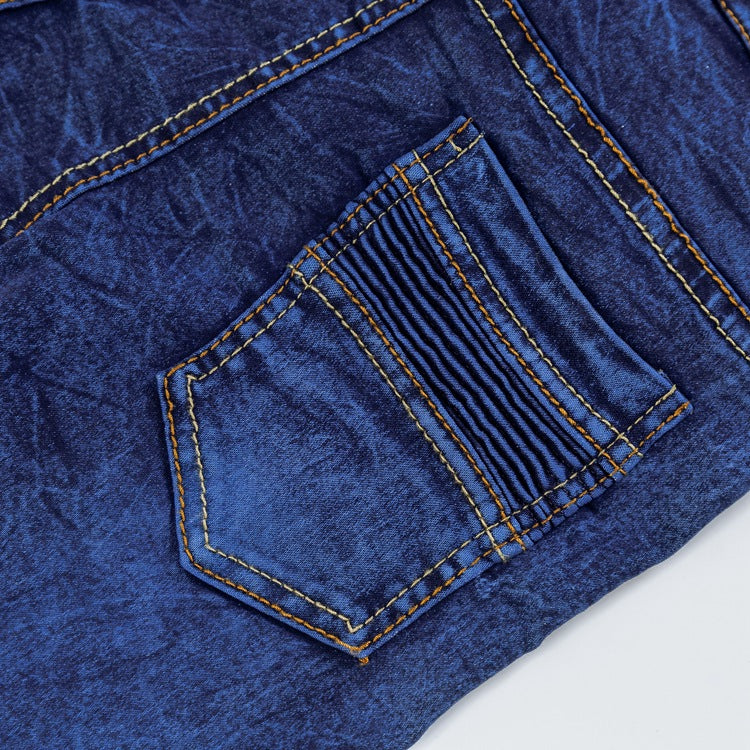 Jeans longs et stretch plats pour garçons