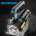 99000000LM Super Hell LED Handscheinwerfer Camping Suchscheinwerfer Taschenlampe