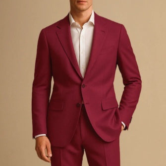 Ensemble de costumes casual et épais pour hommes