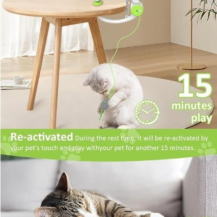 Couleur Beating Souris porte-porte électrique suspendu Automatic Interactive Toy