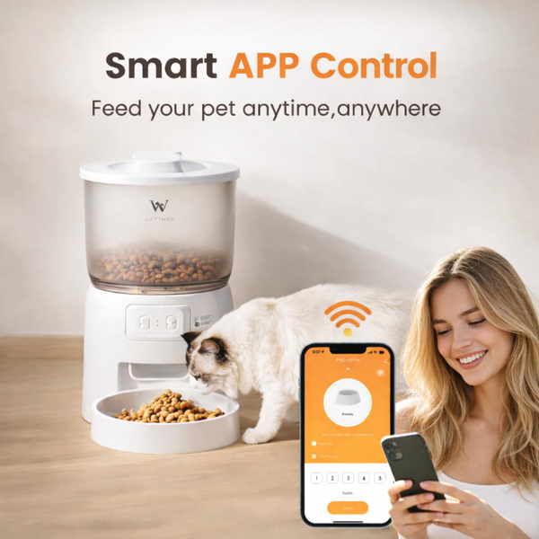 Smart Pet Feeder 3L Distributeur automatique de nourriture pour chats