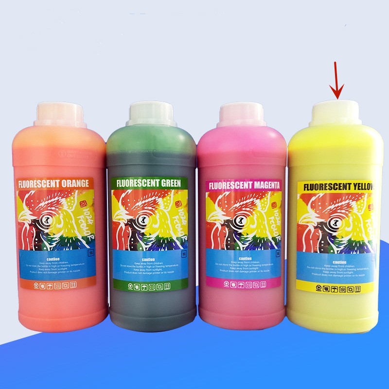 Sous-limation d'encre fluorescente de peinture offset de film PET