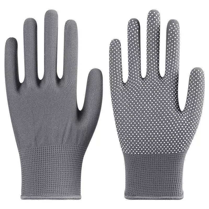 Antidérapant en nylon Et des gants de travail résistants à l'abrasion