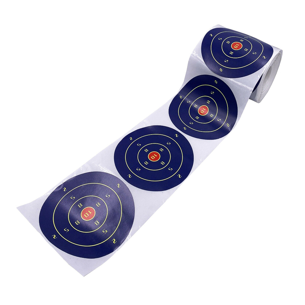 Splash target paper stickers