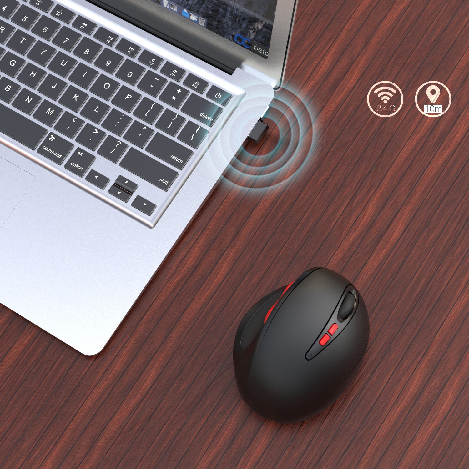 2.4Mouse sans fil