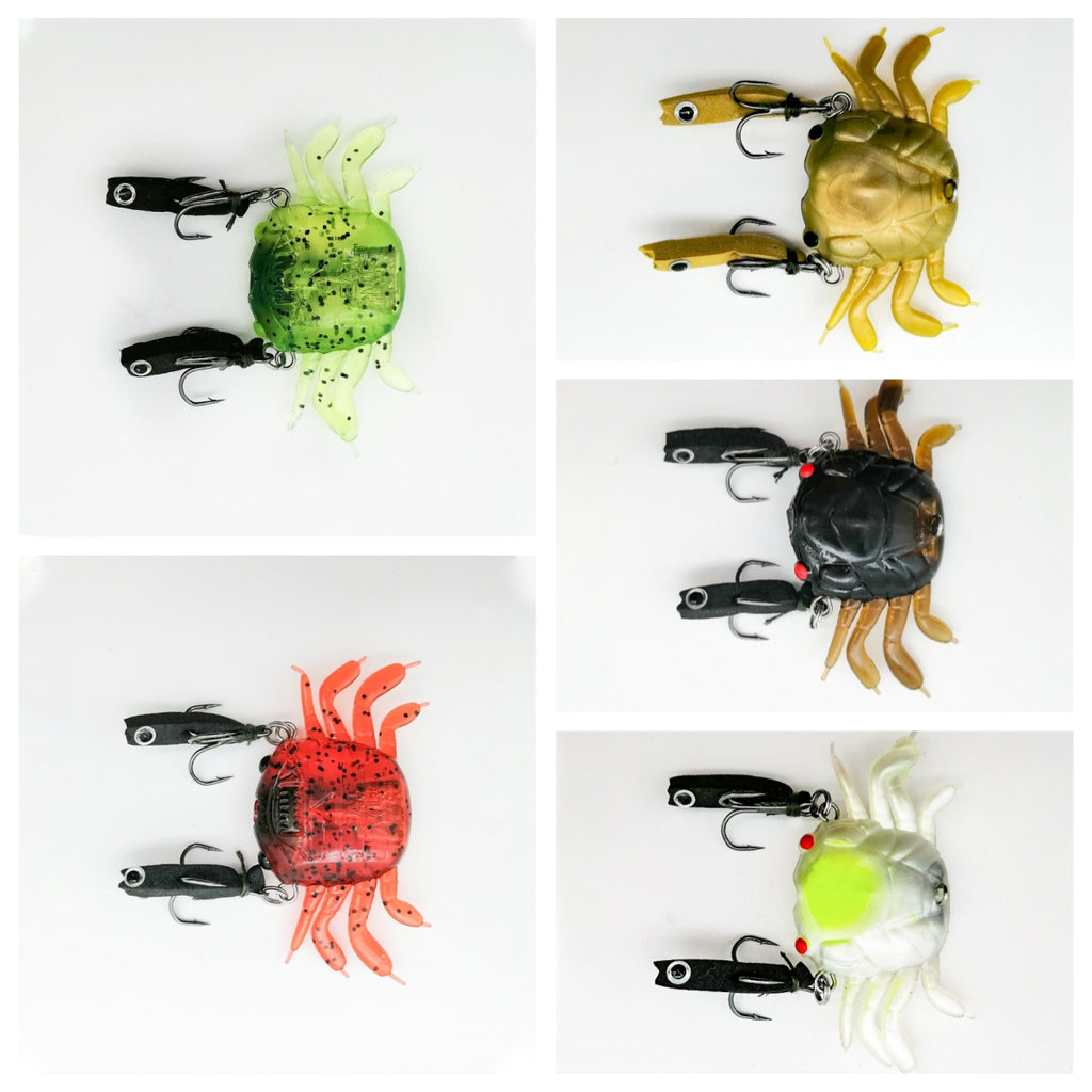 Crabe Lure Submersible Long S Paquet Lead Trois Crochets Lure Bait