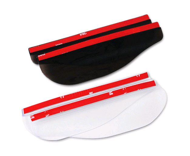 Voiture Vue arrière Miroir Protection contre la pluie Sourcils 2 pièces
