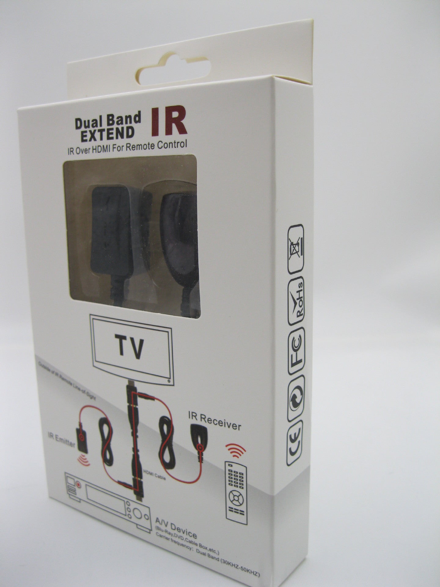 Le plus récent IR Extender infrarouge répéteur télécommande 30 à 60Khz double bande IR sur HDMI Rem