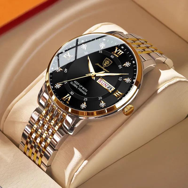 Lumineux montre homme mode coréenne